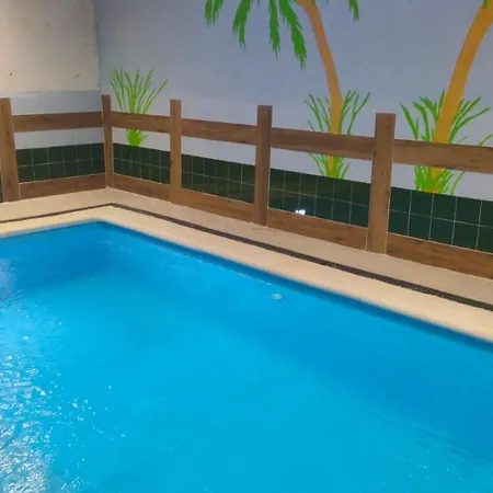 Banos De La Reina Con Piscina Climatizada Holiday home Vega de Santa Maria