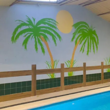 Banos De La Reina Con Piscina Climatizada Holiday home Vega de Santa Maria