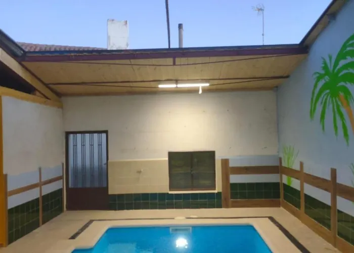 펜션 Banos De La Reina Con Piscina Climatizada